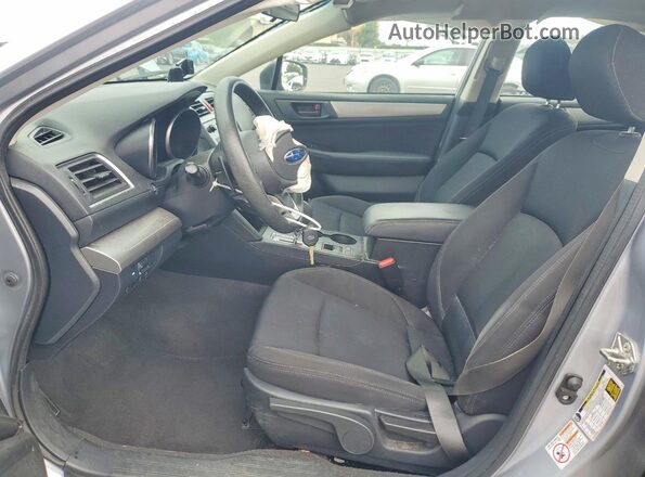 4S3BNAB65K3018884 2019 SUBARU LEGACY Silver Widok wnętrza z przodu