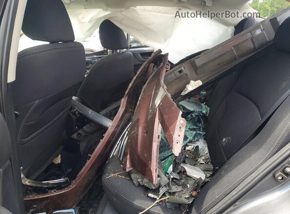 4S3BNAB67K3008289 2019 SUBARU LEGACY Gray Հետևի նստատեղերի տեսք
