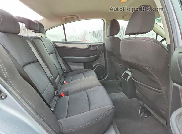 4S3BNAB67K3019003 2019 SUBARU LEGACY Silver უკანა სავარძლების ხედი