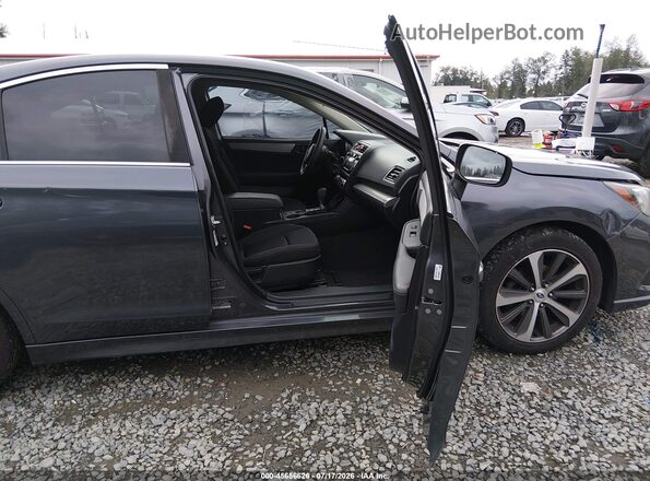 4S3BNAB68J3020675 2018 SUBARU LEGACY Gray Widok wnętrza z przodu