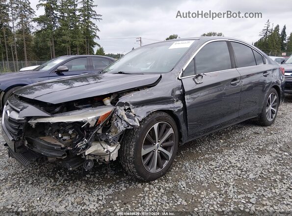 4S3BNAB68J3020675 2018 SUBARU LEGACY Gray Widok z przodu