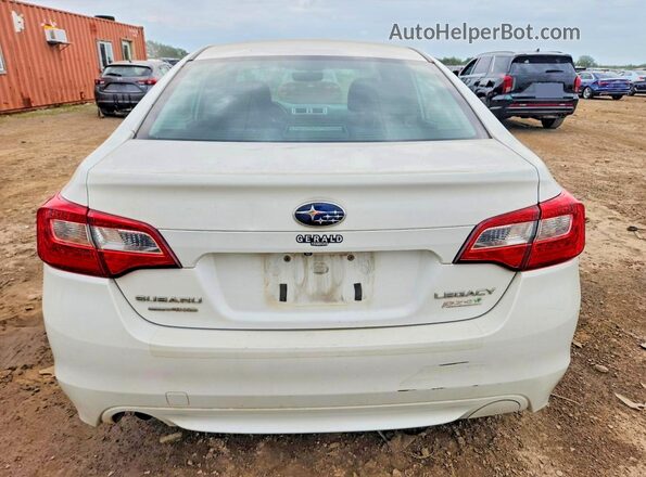4S3BNAB69H3007069 2017 SUBARU LEGACY White Widok z tyłu