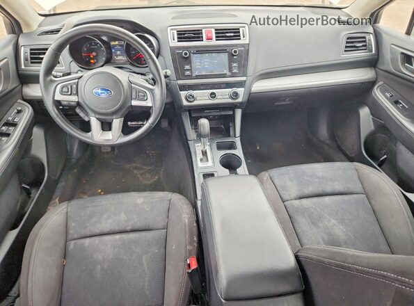 4S3BNAB69H3007069 2017 SUBARU LEGACY White Widok deski rozdzielczej