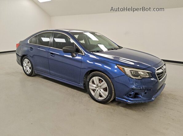 4S3BNAB6XK3020162 2019 SUBARU LEGACY Blue Przód prawy