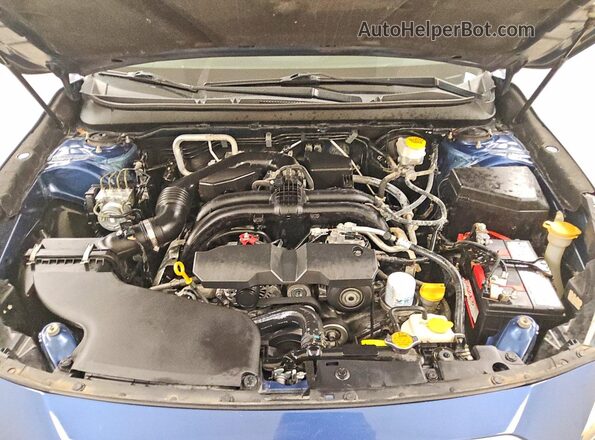 4S3BNAB6XK3020162 2019 SUBARU LEGACY Blue Widok wnętrza z tyłu