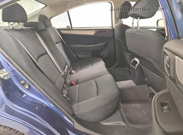 4S3BNAB6XK3020162 2019 SUBARU LEGACY Blue Widok tylnych siedzeń