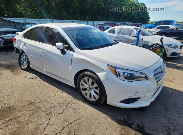 4S3BNAC60H3056644 2017 SUBARU LEGACY Белый Передняя правая четверть