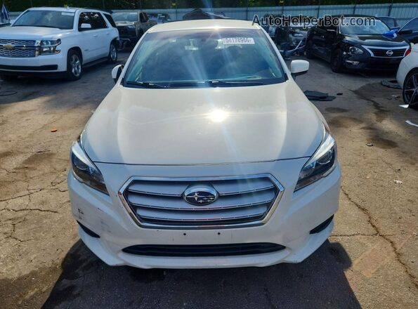 4S3BNAC60H3056644 2017 SUBARU LEGACY Белый Вид спереди