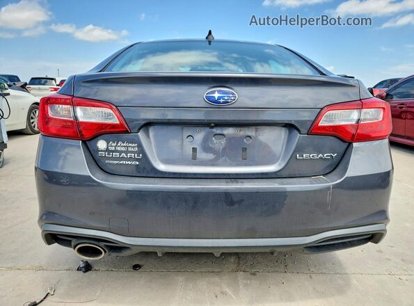 4S3BNAC60J3039638 2018 SUBARU LEGACY Угольный Вид сзади
