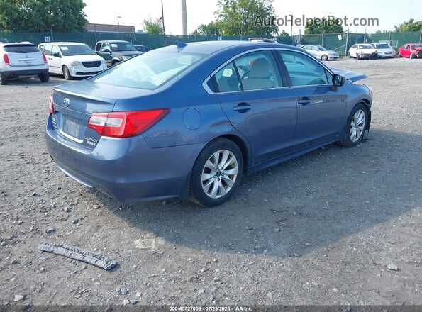 4S3BNAC61G3011341 2016 SUBARU LEGACY Light Blue Задняя правая четверть