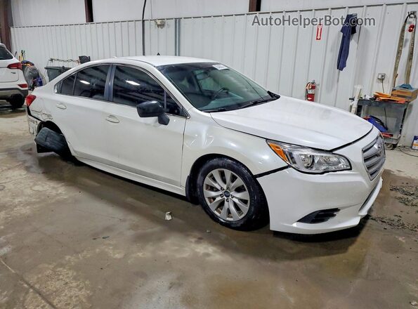 4S3BNAC61G3045943 2016 SUBARU LEGACY White Delantero derecho