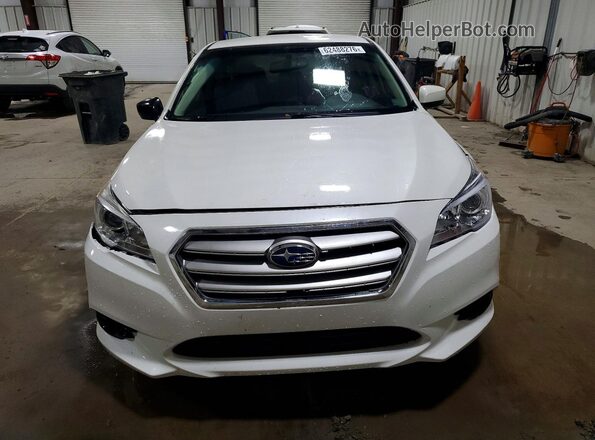 4S3BNAC61G3045943 2016 SUBARU LEGACY White Vista frontal