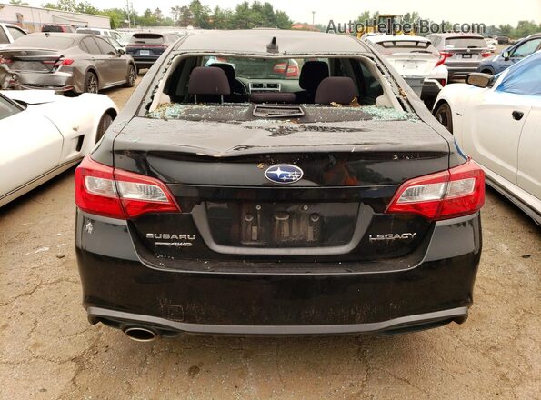 4S3BNAC63J3020128 2018 SUBARU LEGACY Black Հետևի տեսք
