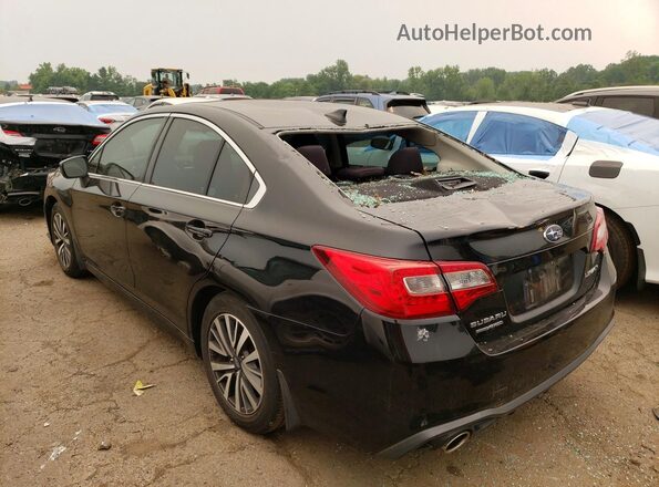 4S3BNAC63J3020128 2018 SUBARU LEGACY Black Հետևի ձախ