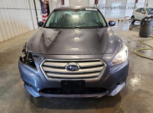 4S3BNAC64G3015478 2016 SUBARU LEGACY Gray წინა ხედი