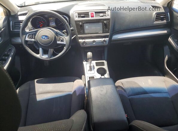 4S3BNAC64H3063211 2017 SUBARU LEGACY Silver Widok deski rozdzielczej