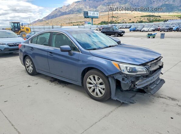 4S3BNAC65H3037507 2017 SUBARU LEGACY Blue Przód prawy