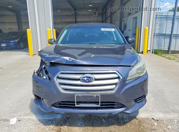 4S3BNAC65H3055215 2017 SUBARU LEGACY Gray Widok z przodu