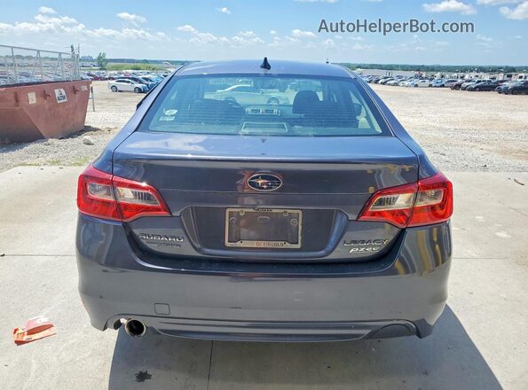 4S3BNAC65H3055215 2017 SUBARU LEGACY Gray Widok z tyłu