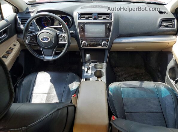 4S3BNAC66J3020608 2018 SUBARU LEGACY Red Widok deski rozdzielczej