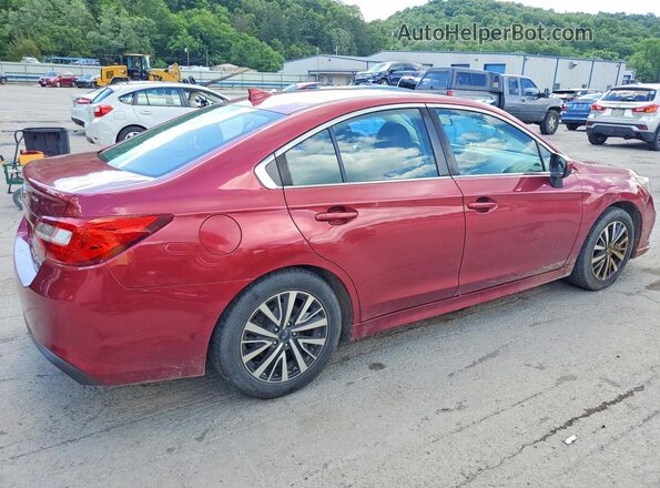 4S3BNAC66J3020608 2018 SUBARU LEGACY Red Tył prawy