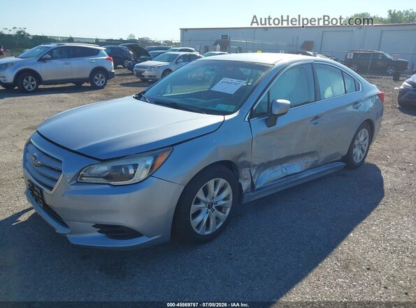 4S3BNAC67G3032274 2016 SUBARU LEGACY Silver წინა მარცხენა ხედი სამი მეოთხედიდან
