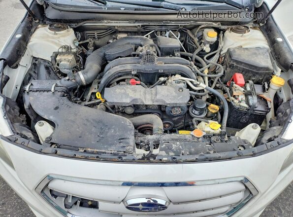 4S3BNAC67G3055537 2016 SUBARU LEGACY Белый Вид задней части салона