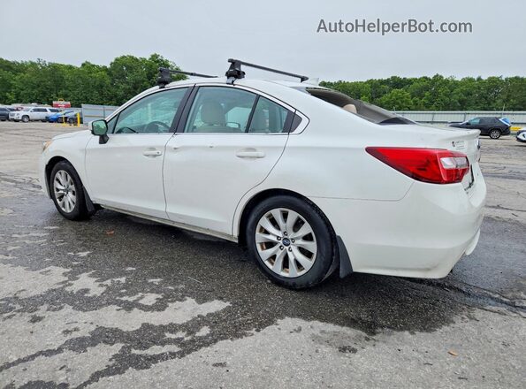 4S3BNAC67G3055537 2016 SUBARU LEGACY Белый Задняя левая четверть