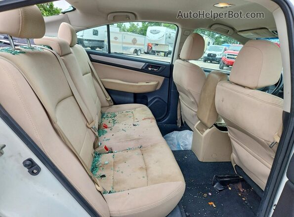 4S3BNAC67G3055537 2016 SUBARU LEGACY Белый Вид задних сидений