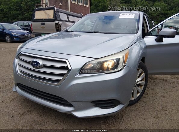 4S3BNAC67H3033460 2017 SUBARU LEGACY Silver Front view