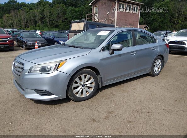 4S3BNAC67H3033460 2017 SUBARU LEGACY Silver Front left