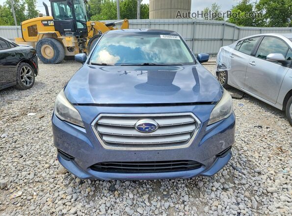 4S3BNAC67H3040862 2017 SUBARU LEGACY Синий Вид спереди