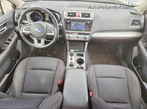 4S3BNAC67H3040862 2017 SUBARU LEGACY Синий Вид панели приборов