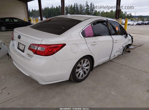 4S3BNAC68G3054459 2016 SUBARU LEGACY White Հետևի աջ