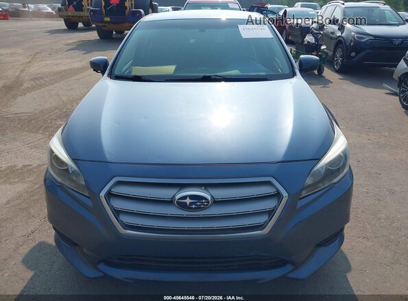 4S3BNAC68H3051398 2017 SUBARU LEGACY Blue Widok zestawu wskaźników