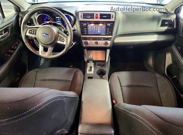 4S3BNAC68H3053068 2017 SUBARU LEGACY Gray Dashboard view