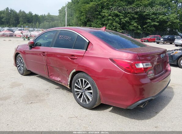 4S3BNAC68J3014809 2018 SUBARU LEGACY Red Rear left