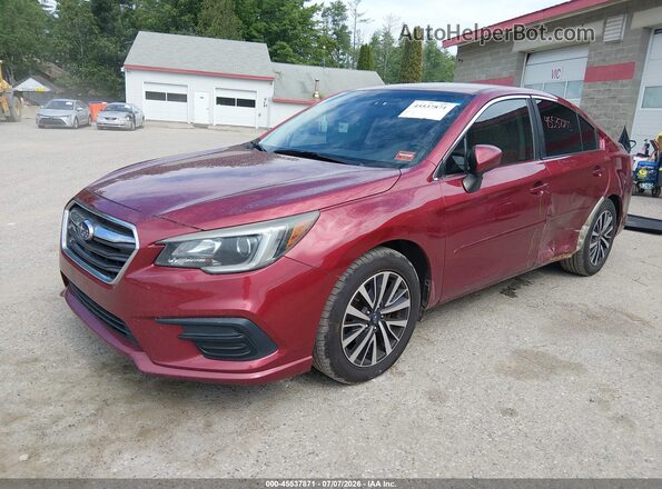 4S3BNAC68J3014809 2018 SUBARU LEGACY Red Front left