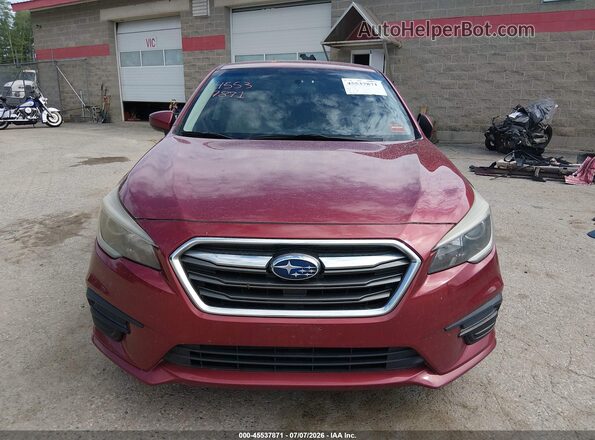 4S3BNAC68J3014809 2018 SUBARU LEGACY Red Rear interior view
