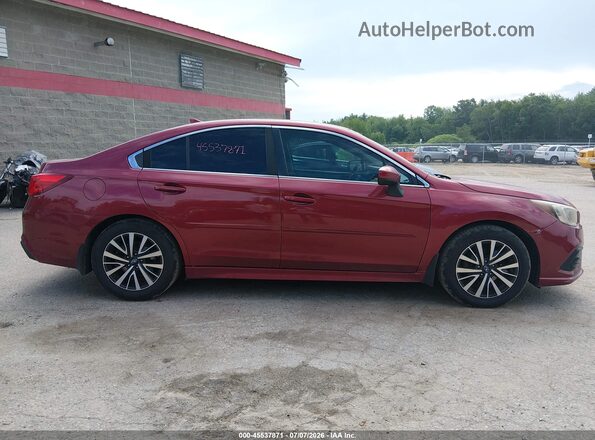 4S3BNAC68J3014809 2018 SUBARU LEGACY Red 360 interior view