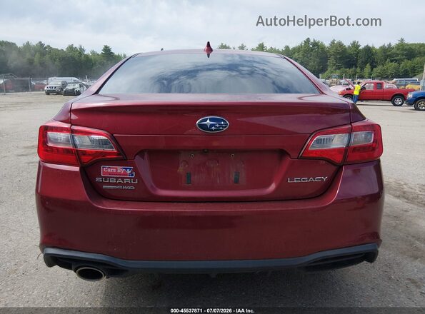 4S3BNAC68J3014809 2018 SUBARU LEGACY Red 