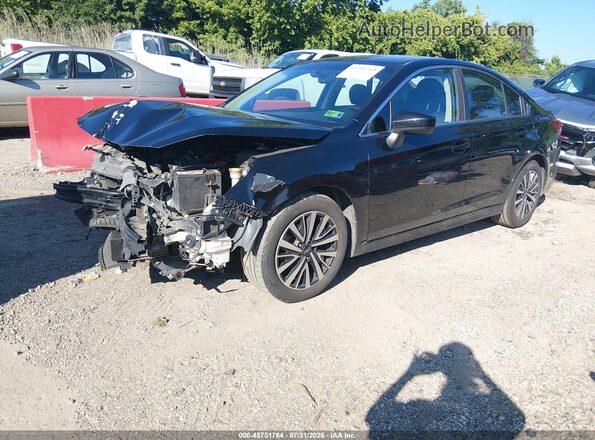 4S3BNAC68J3028094 2018 SUBARU LEGACY Black Передня ліва чверть