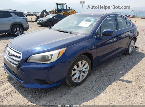 4S3BNAC69G3052056 2016 SUBARU LEGACY Blue Передня ліва чверть