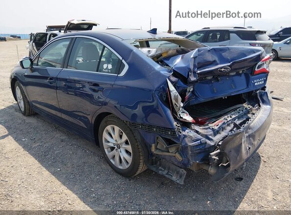 4S3BNAC69G3052056 2016 SUBARU LEGACY Blue Задня ліва чверть