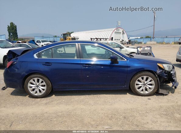 4S3BNAC69G3052056 2016 SUBARU LEGACY Blue Панорамний вид салону 360°
