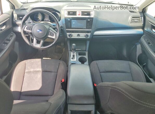 4S3BNAC69H3005529 2017 SUBARU LEGACY White წინა პანელის ხედი