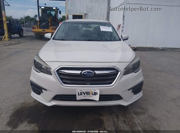 4S3BNAC69J3002099 2018 SUBARU LEGACY White Instrument cluster view