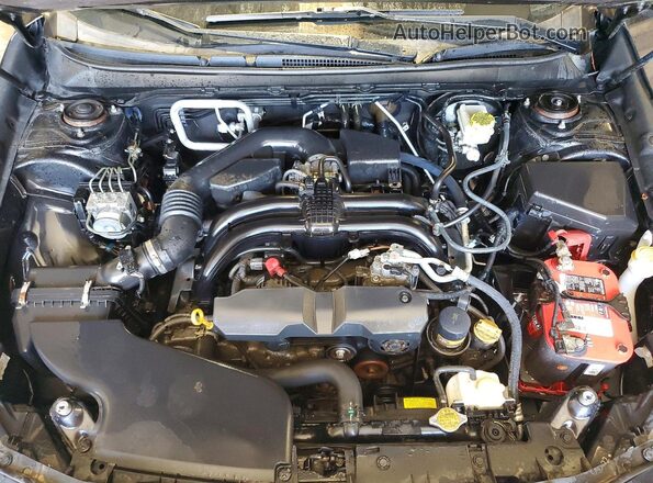 4S3BNAC69J3004564 2018 SUBARU LEGACY Black Widok wnętrza z tyłu