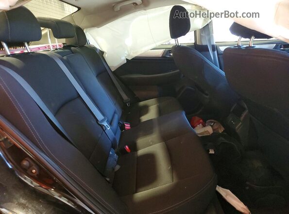 4S3BNAC69J3004564 2018 SUBARU LEGACY Black Widok tylnych siedzeń