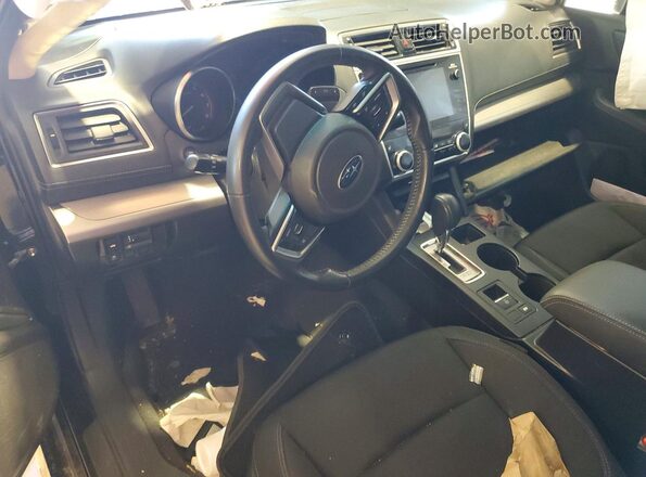4S3BNAC69J3004564 2018 SUBARU LEGACY Black Widok deski rozdzielczej